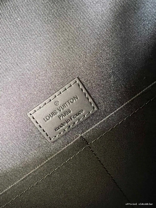 Official oldcobbler LOUIS LOCK BRIEFCASE S VUITTON 0807